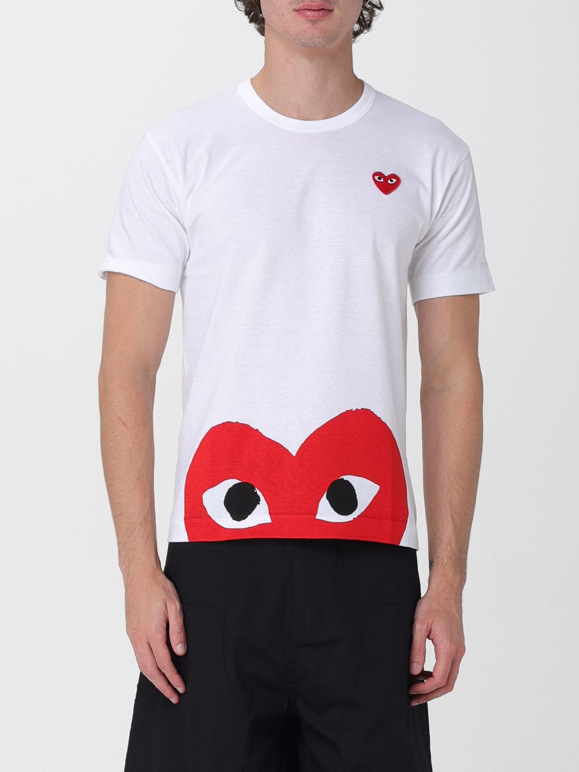 [COMME DES GARCONS PLAY] T-shirts Short Sleeve SS26 AXT034051 1
