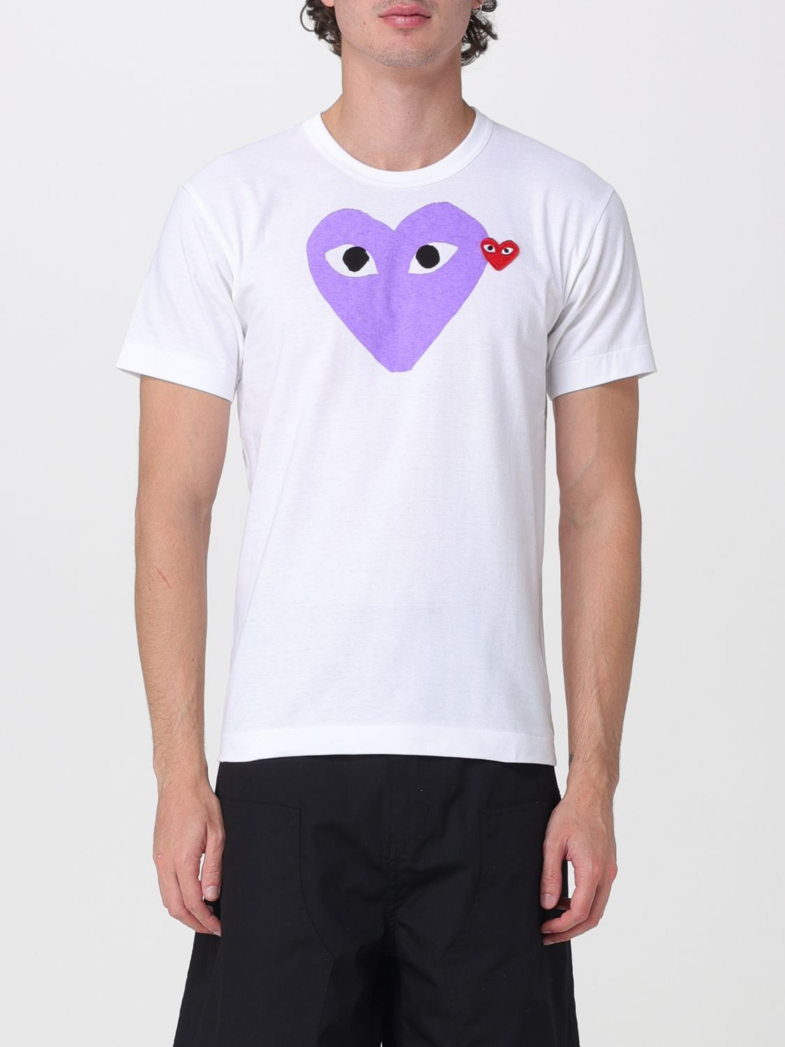 [COMME DES GARCONS PLAY] T-shirts Short Sleeve SS26 AXT106051 1