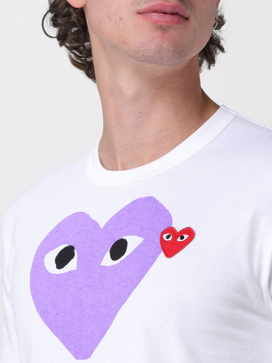 [COMME DES GARCONS PLAY] T-shirts Short Sleeve SS26 AXT106051 1