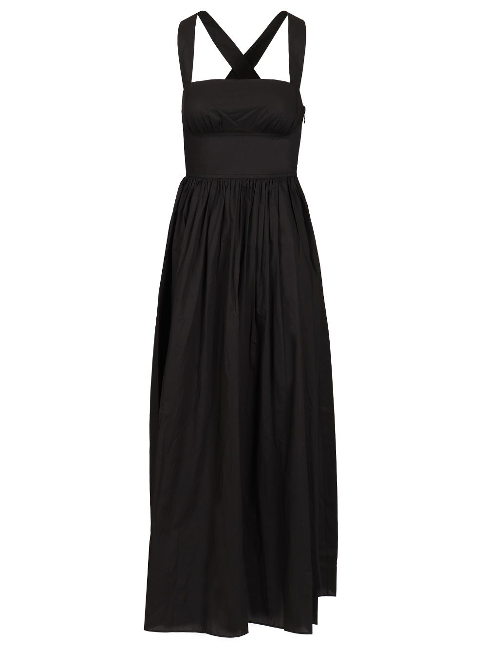 [MATTEAU] Sleeveless dress CO CBMDR-PLBLK