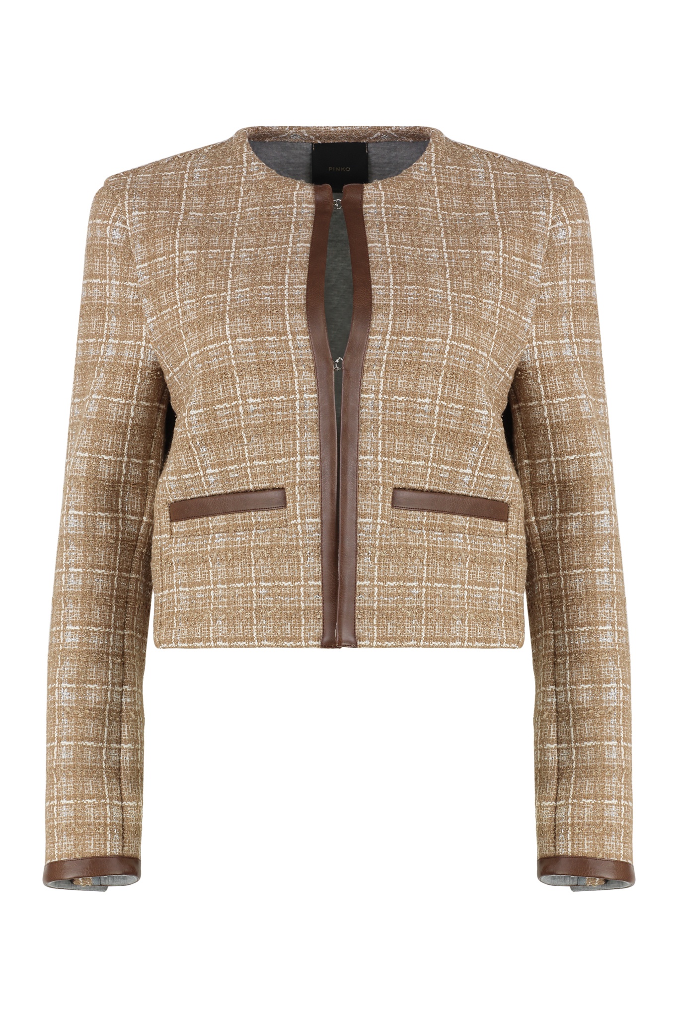 [PINKO] Tweed jacket SS25 104834A2BR_CI8