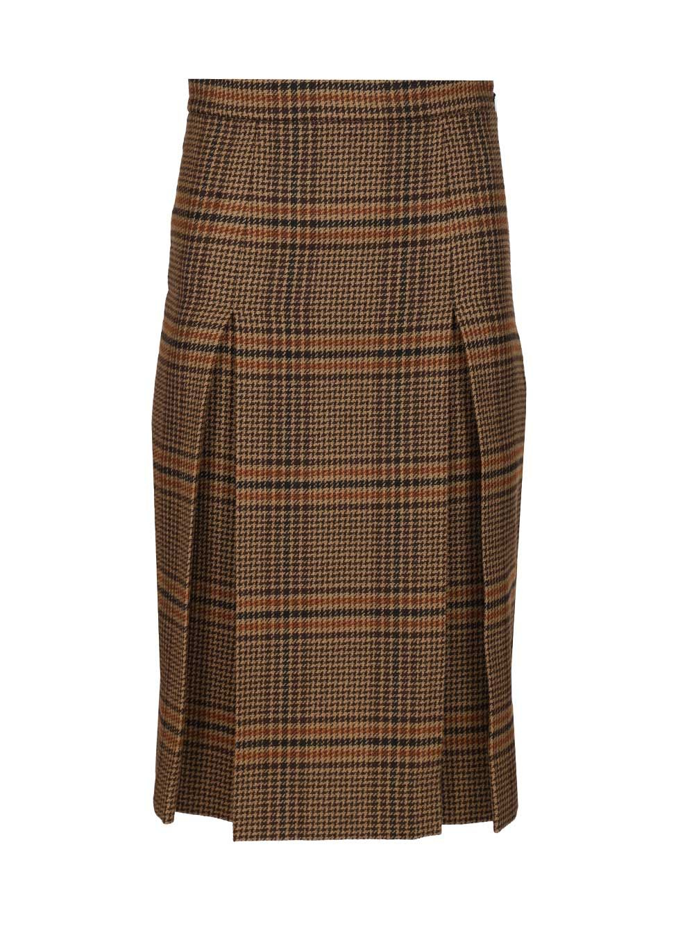 [Saint Laurent] Midi skirt FW25 831068Y9I702849