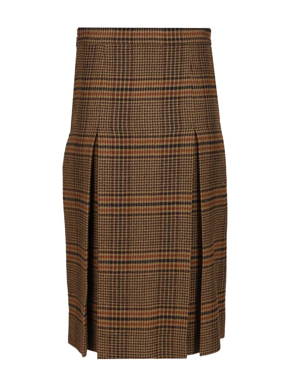 [Saint Laurent] Midi skirt FW25 831068Y9I702849