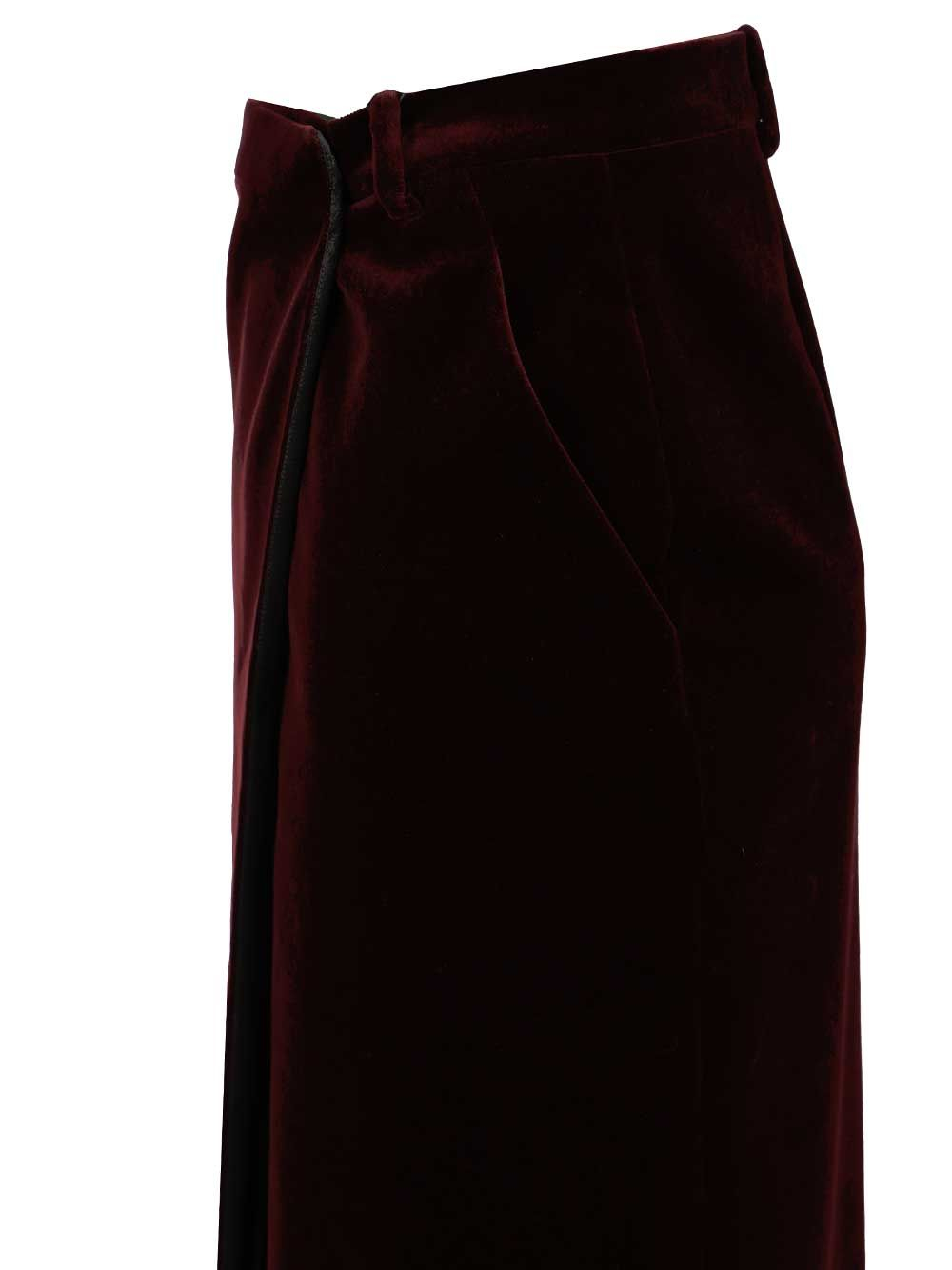 [Saint Laurent] Midi skirt FW25 826769Y615W6500