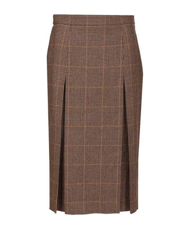 [Saint Laurent] Midi skirt FW25 831068Y3J459217