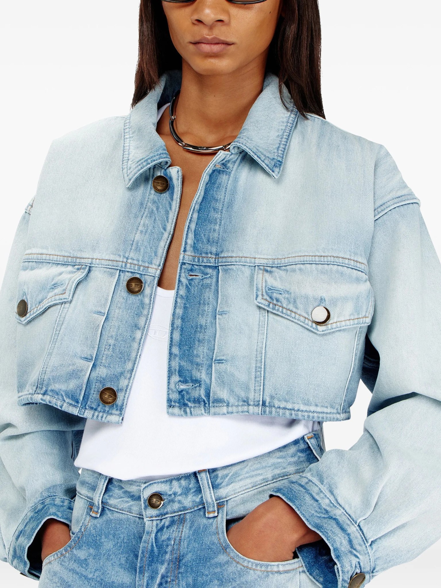 [Diesel] Denim Jacket FW26 A23128007EE