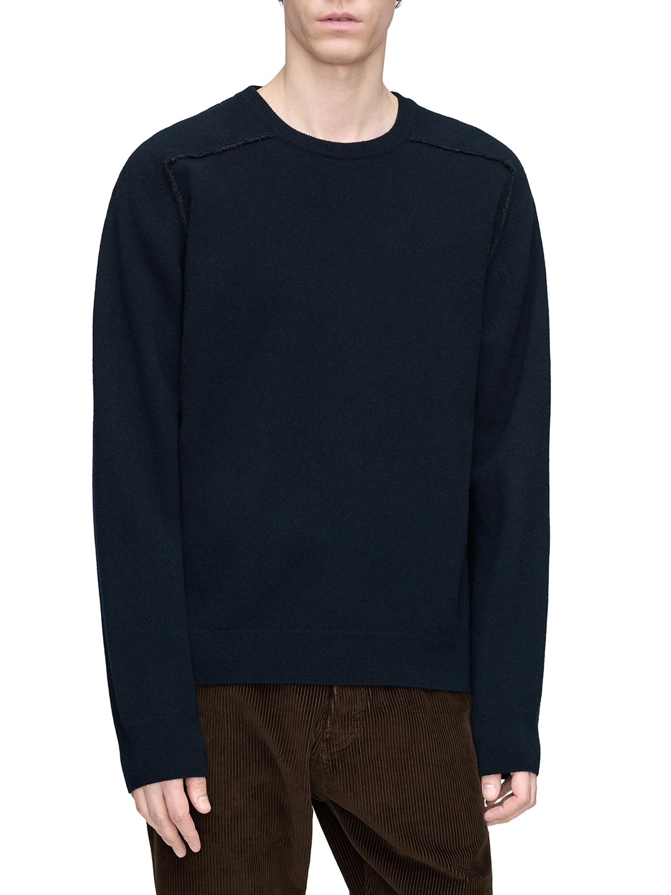 [Maison Margiela] Knitwear FW26 S50HL0070M13303511F NAVY DARK GREY