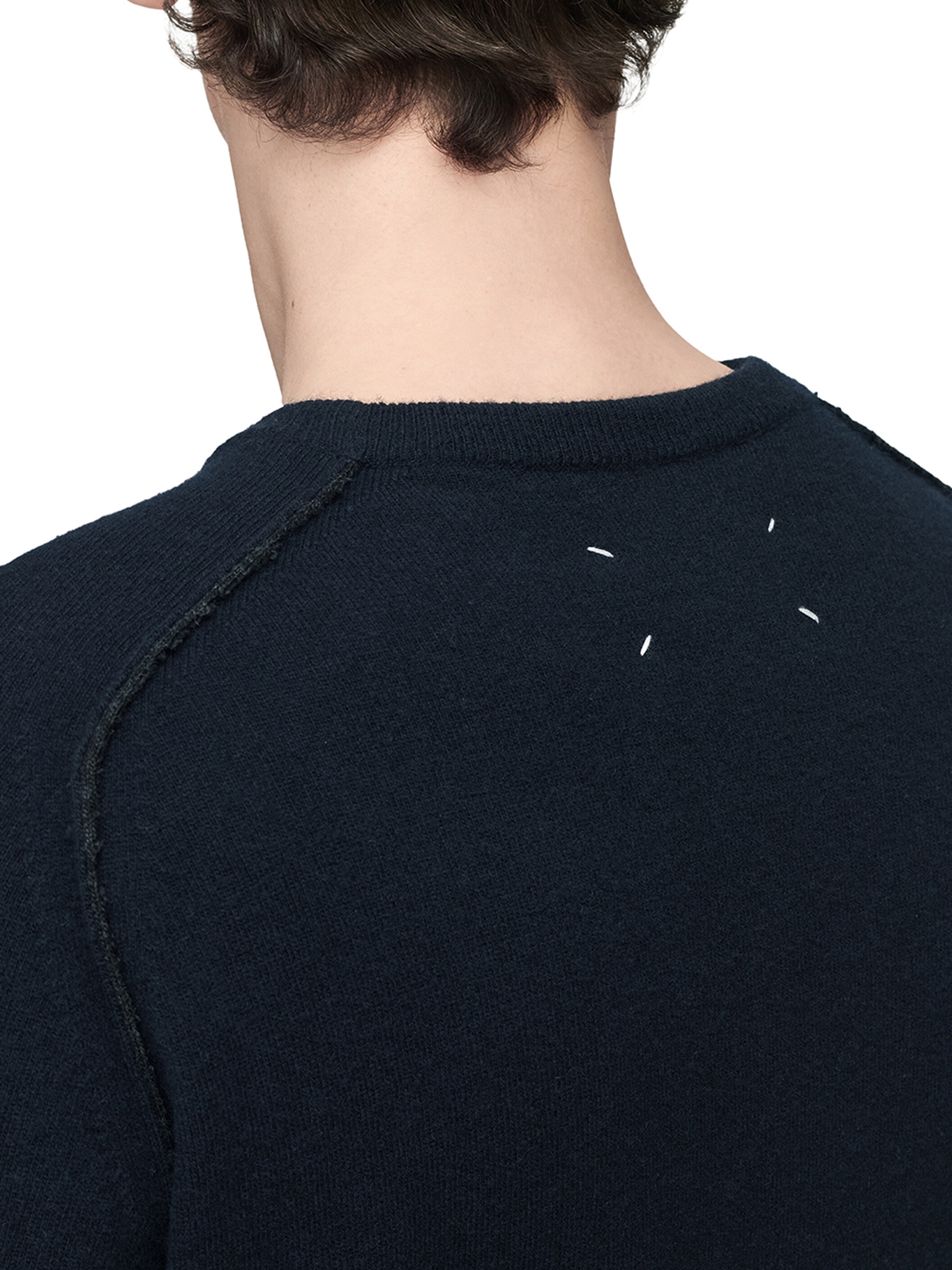 [Maison Margiela] Knitwear FW26 S50HL0070M13303511F NAVY DARK GREY