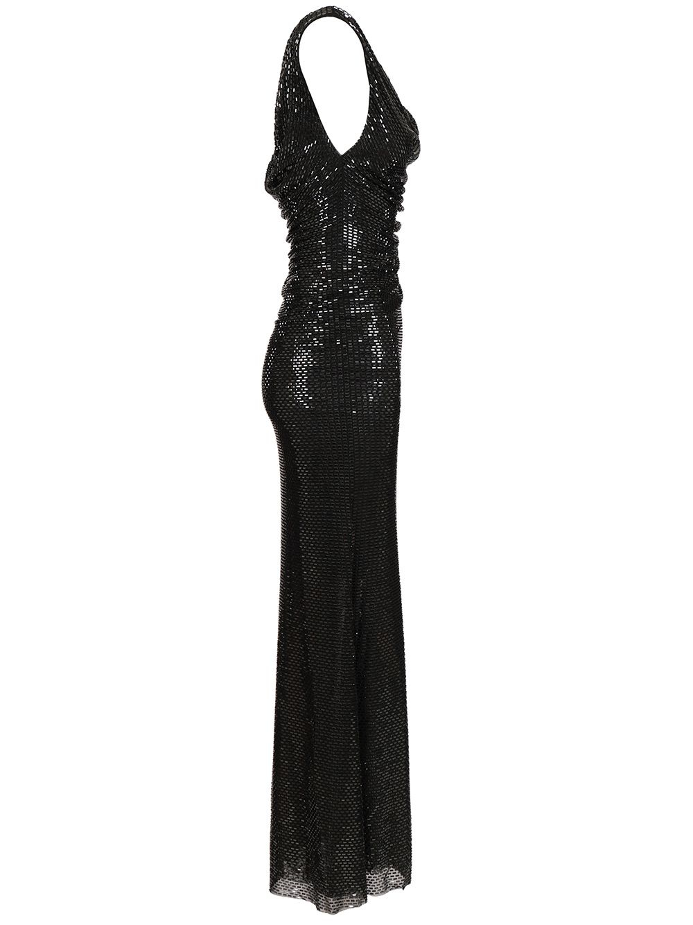 [Self-portrait] Sleeveless dress CO PF26-041X-BBLACK