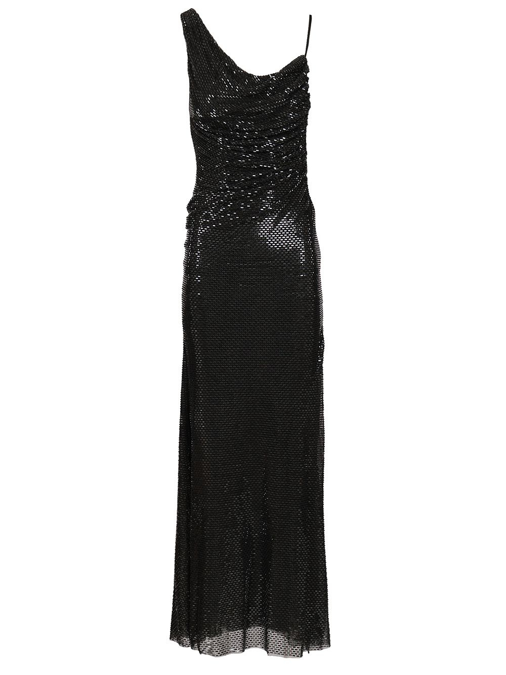 [Self-portrait] Sleeveless dress CO PF26-041X-BBLACK