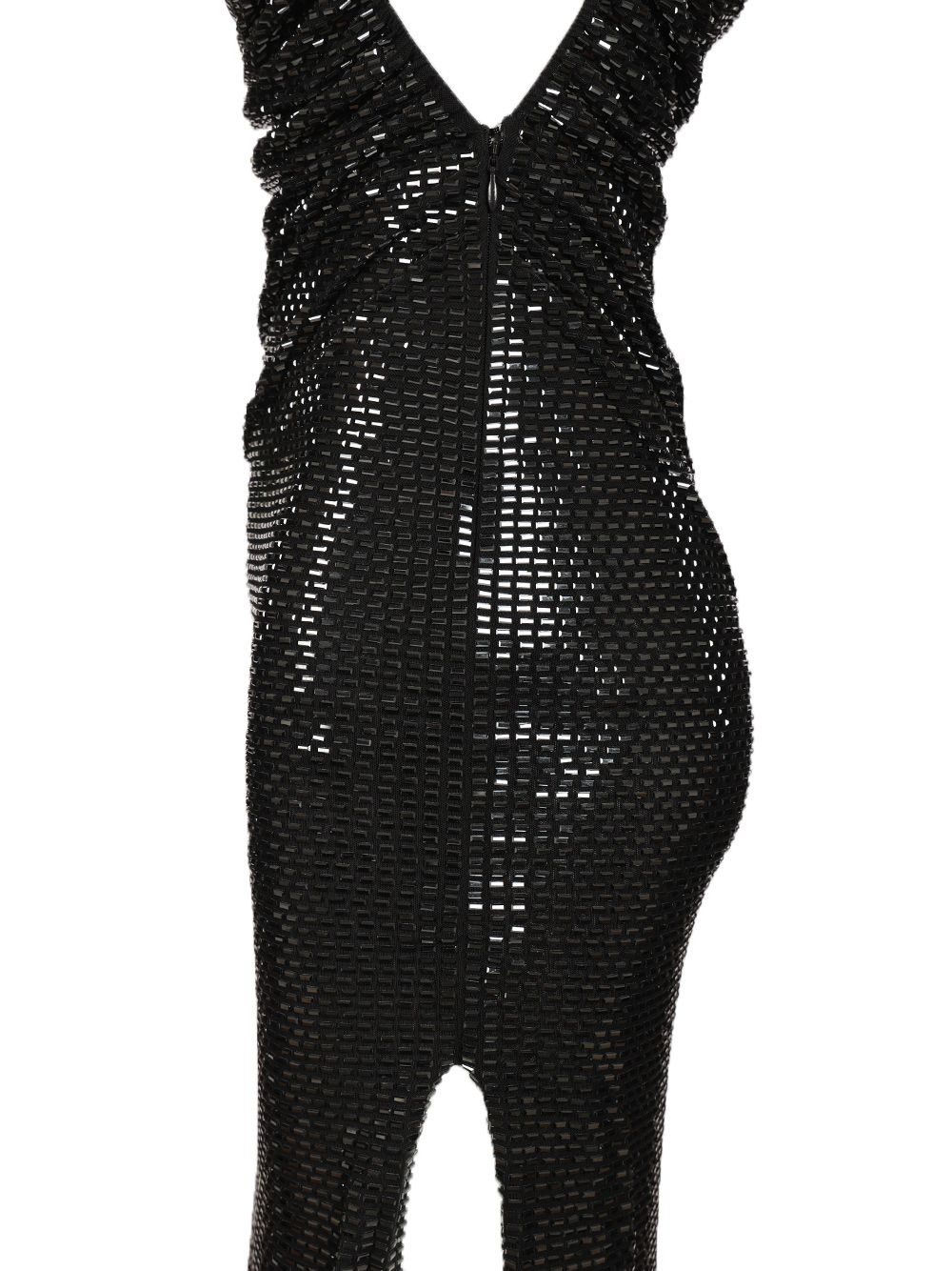 [Self-portrait] Sleeveless dress CO PF26-041X-BBLACK