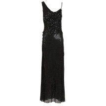 [Self-portrait] Sleeveless dress CO PF26-041X-BBLACK