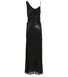 [Self-portrait] Sleeveless dress CO PF26-041X-BBLACK