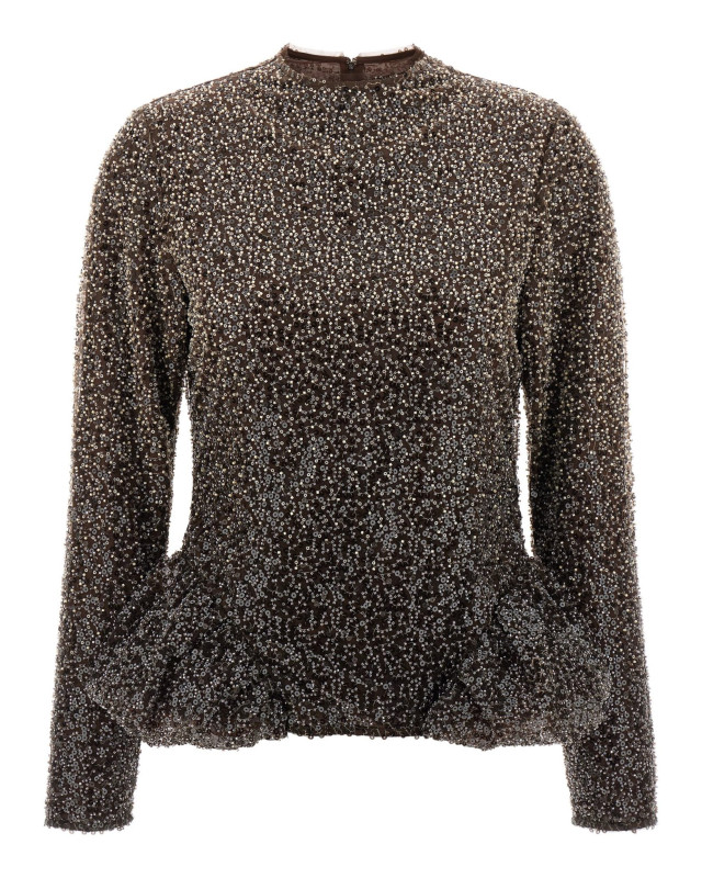[Rotate Birger Christensen] T-shirts Long Sleeve FW25 11465030733073