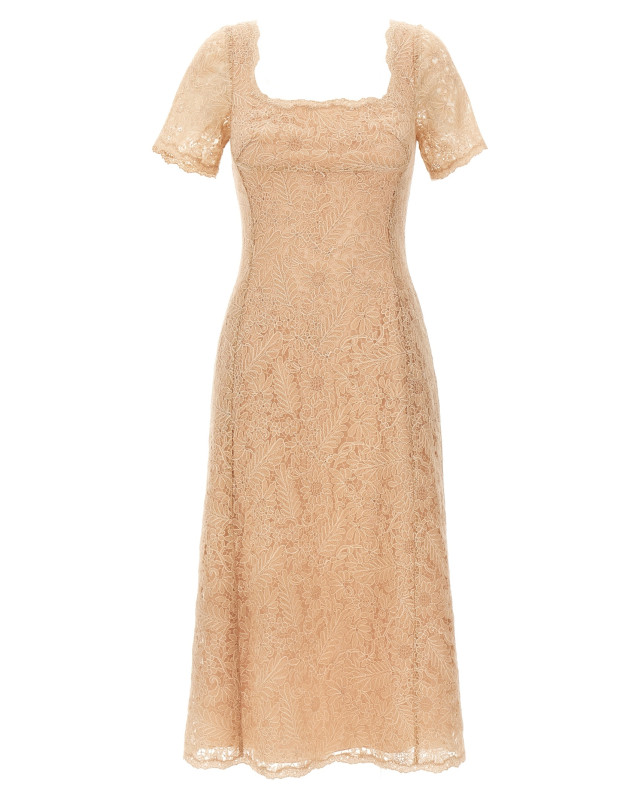 [Ermanno Scervino] Short sleeve dress SS25 D462Q398OEX41314