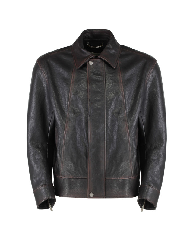 [Golden Goose] Leather Jacket SS26 GMP02531P002301_40249