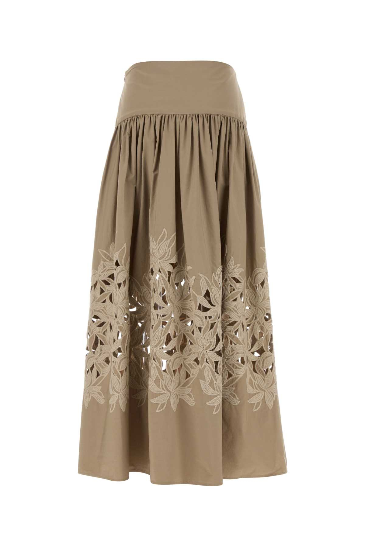[AGNONA] Long skirt SS26 TG1105LU2114 N66