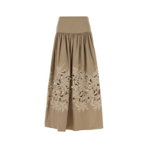 [AGNONA] Long skirt SS26 TG1105LU2114 N66