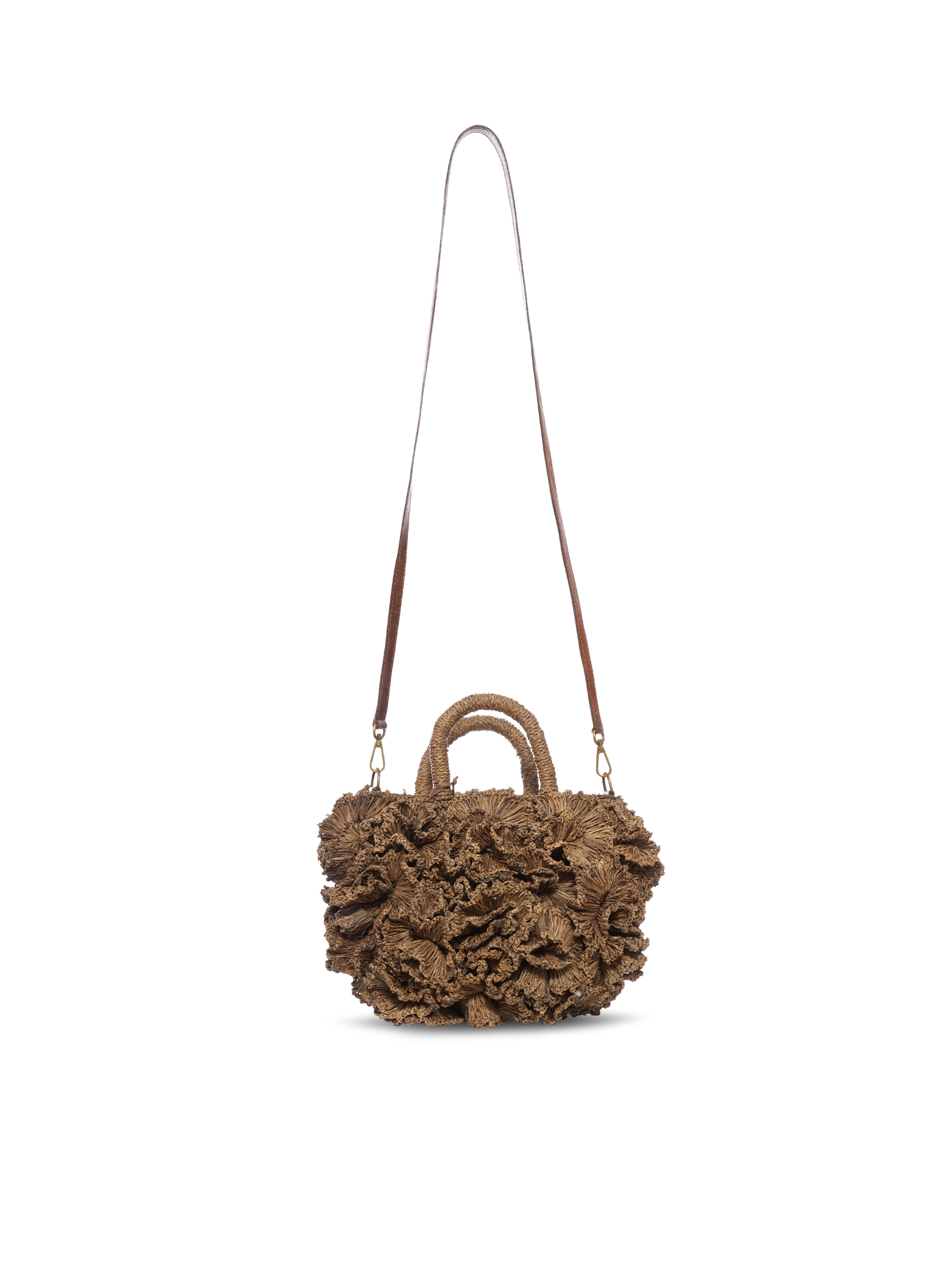 [Ibeliv] Tote bag FW26 CORALDARK TEA