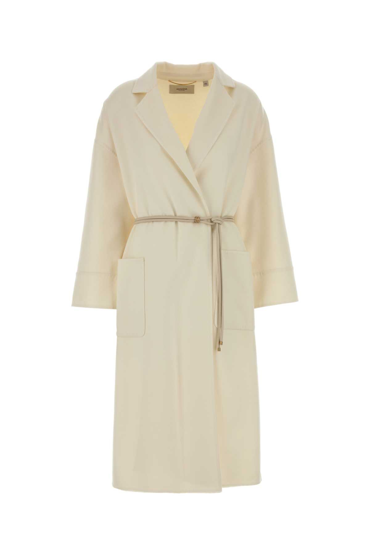 [AGNONA] Coat SS26 TL1101AD1026 N02