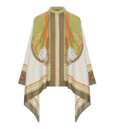[La Double J] Blouse FW26 SHI0059SIL001AMB03WH04 AMBROSIA PLACEE