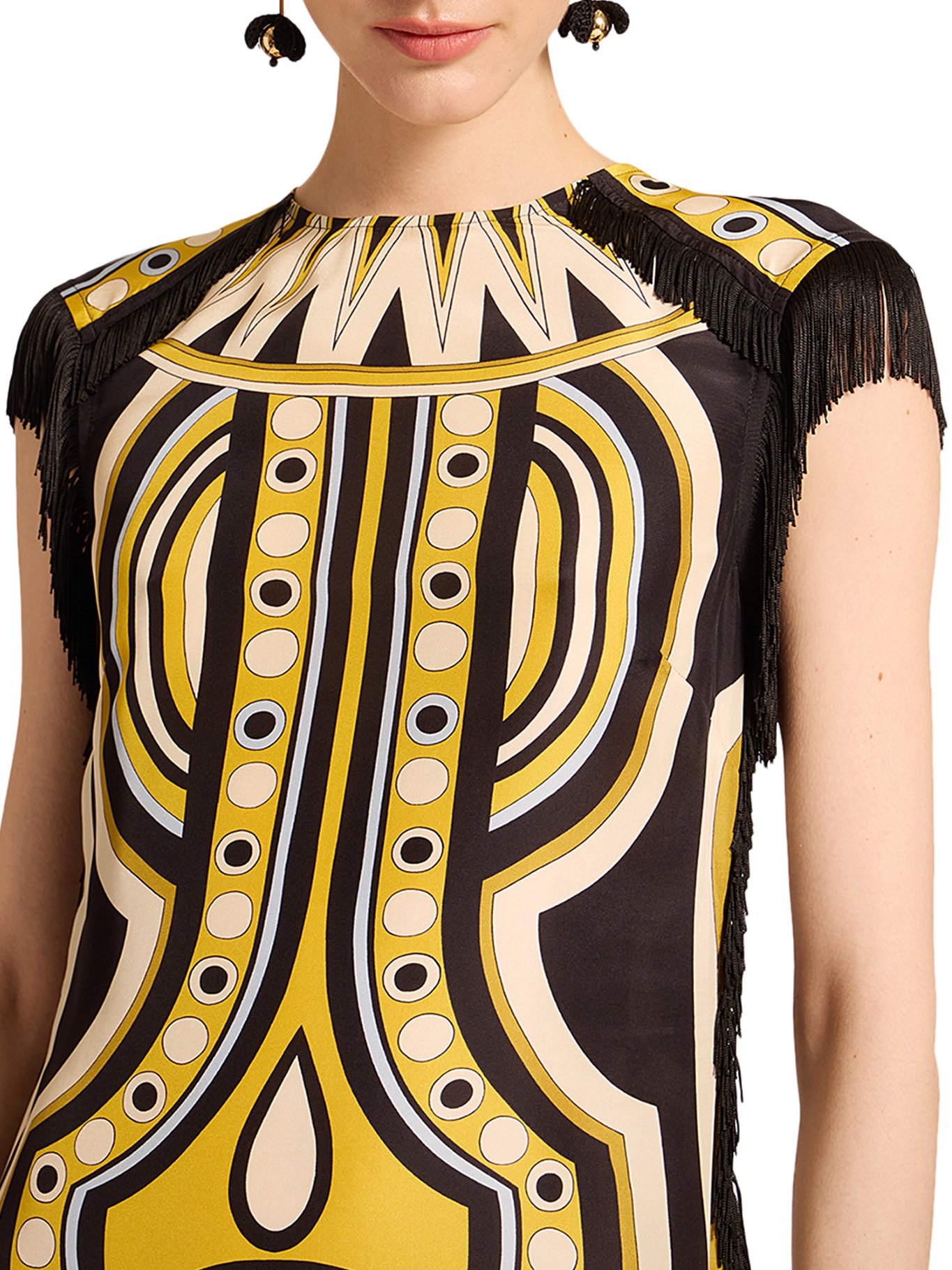 [La Double J] Sleeveless dress FW26 DRE0964SIL009SAC02YE05 SANCTUARY PLACEE