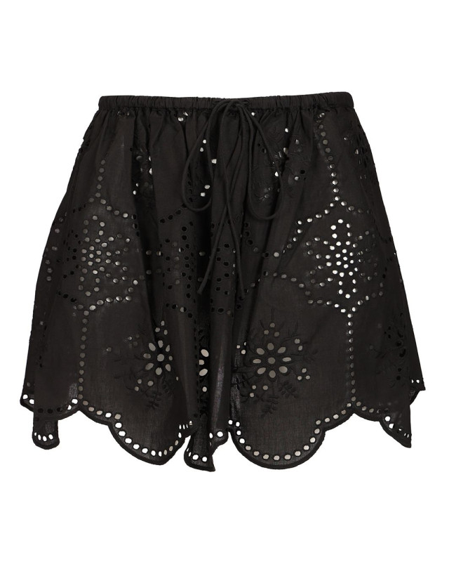 [MATTEAU] Mini skirt CO BMNSKBLK
