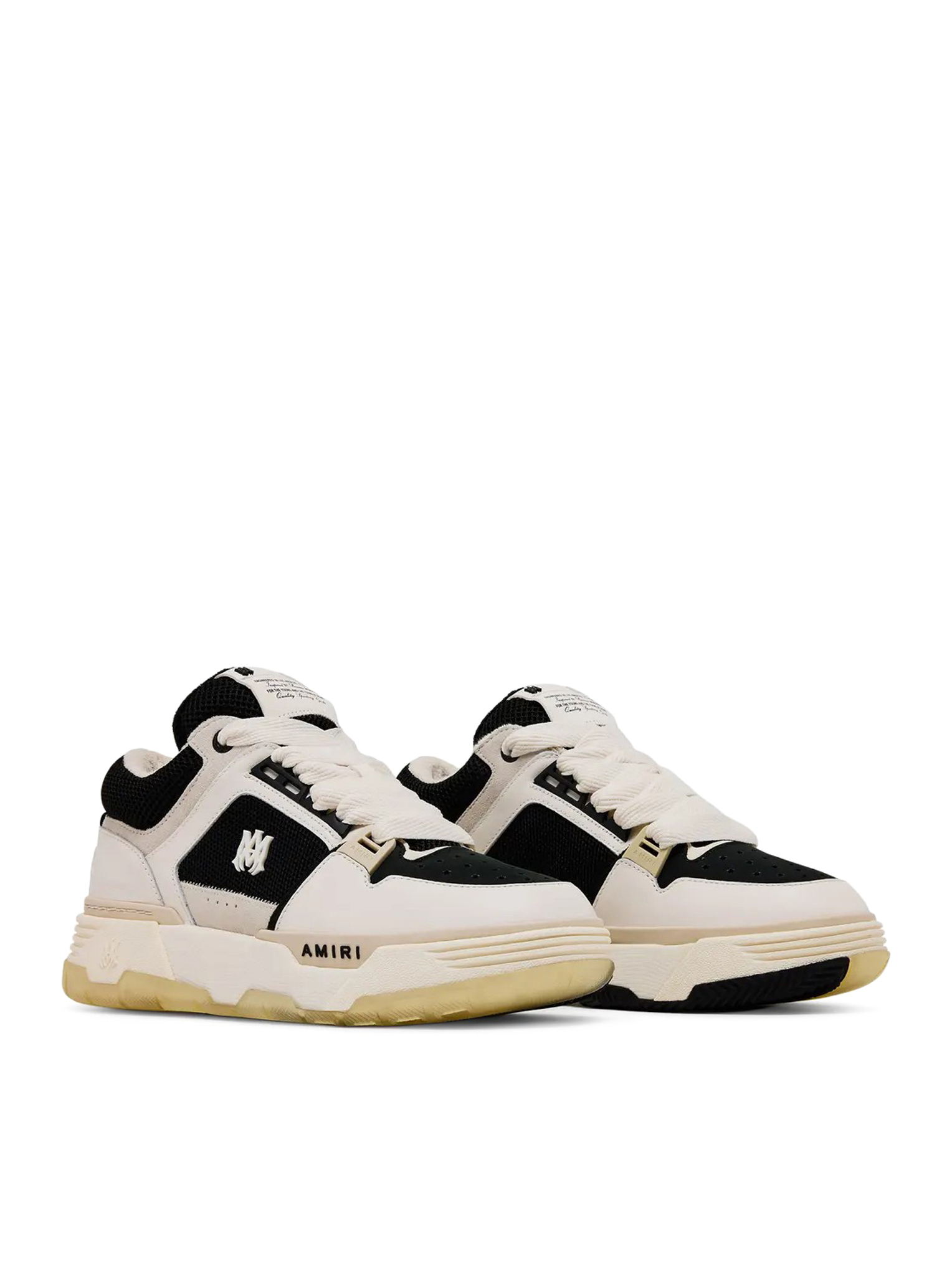 [Amiri] Sneakers FW26 AMFOSR1048087 BLACK ALABASTER