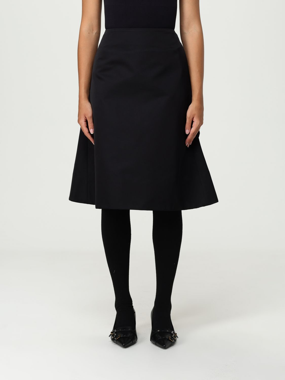 [McQueen] Midi skirt FW25 832556QEAGH 1000