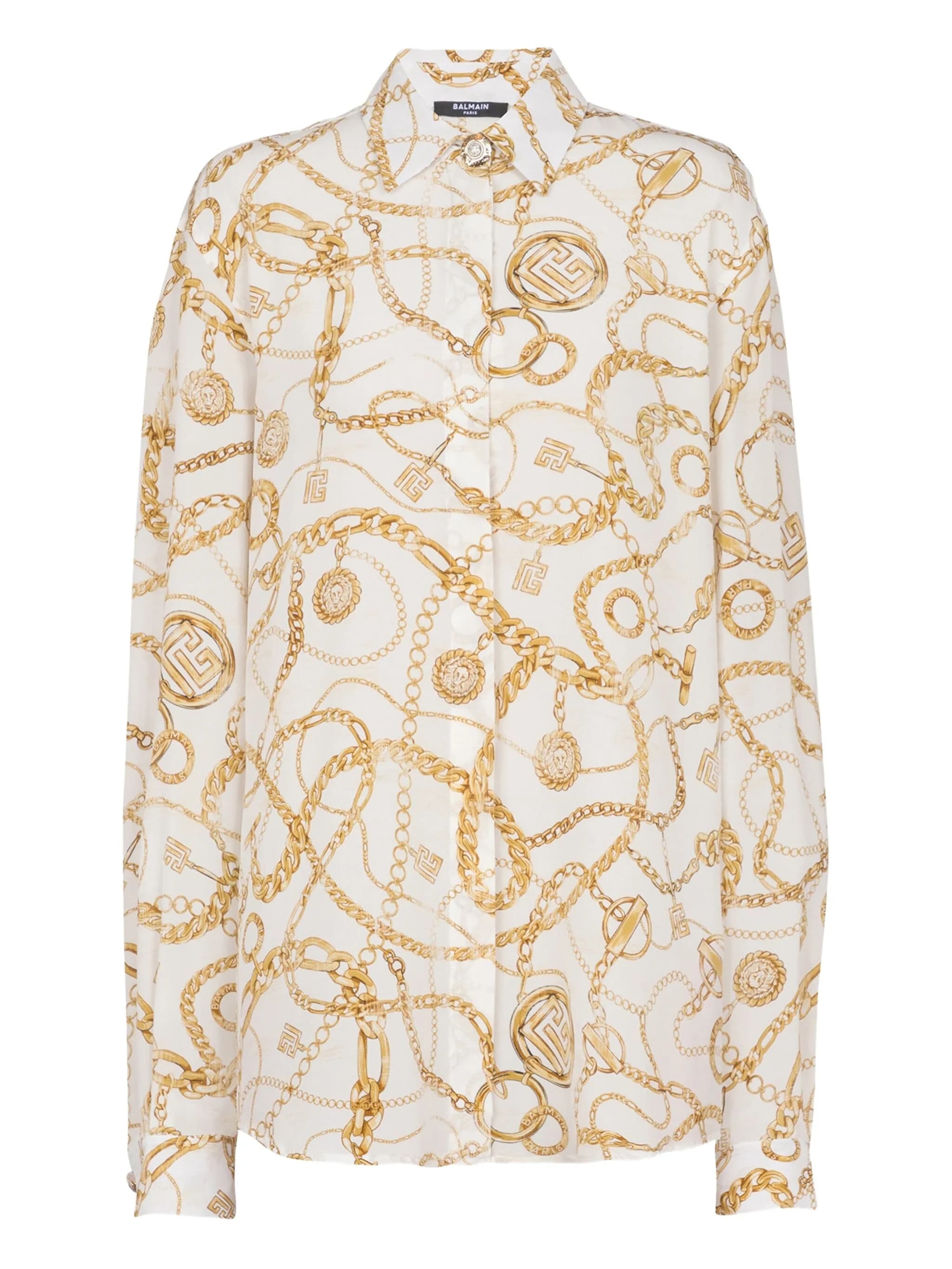 [BALMAIN PARIS] Shirts Long Sleeve FW25 FF1HS435 SF00
