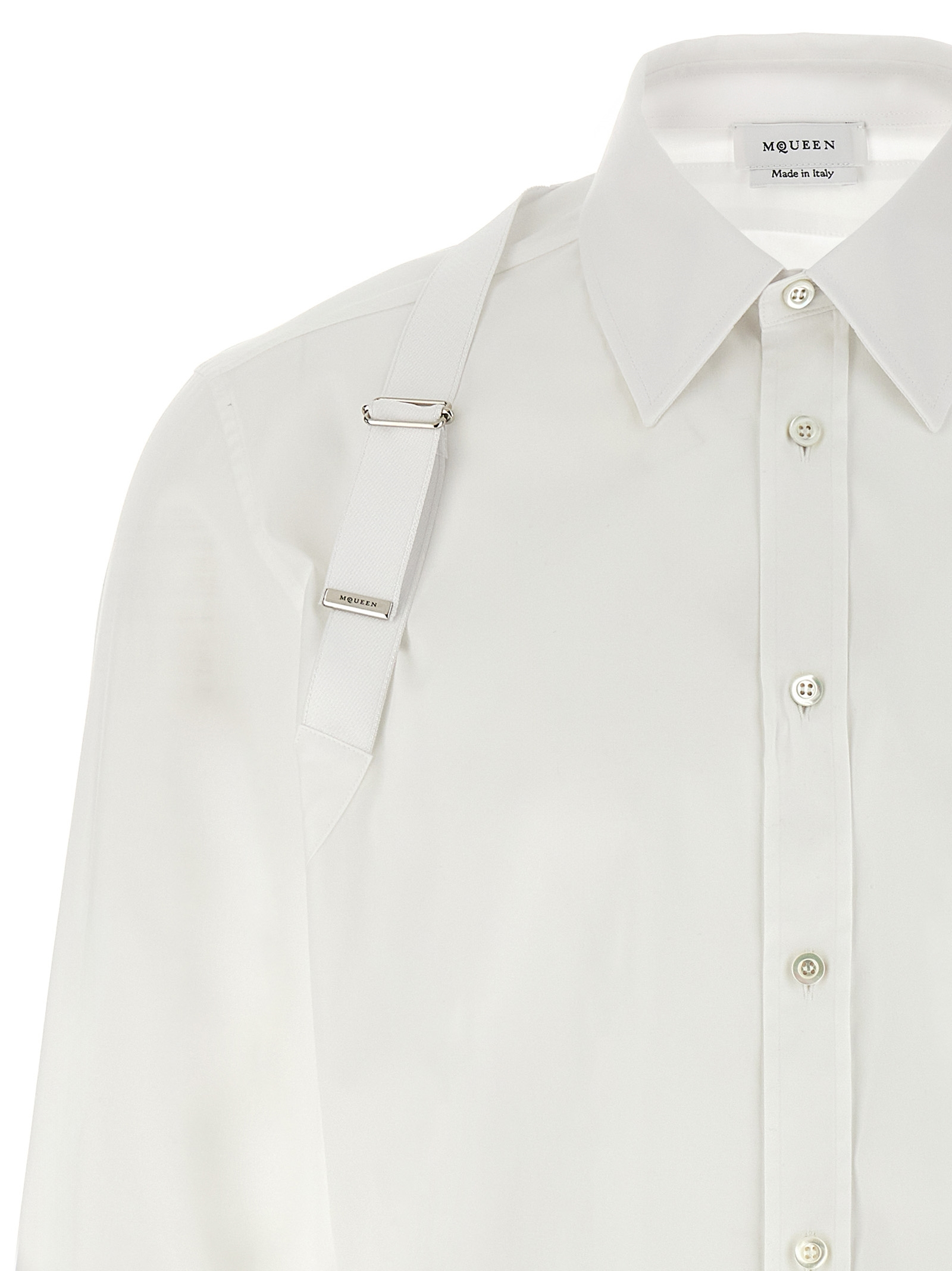 [McQueen] Shirts Long Sleeve SS26 828170QNAAB9000