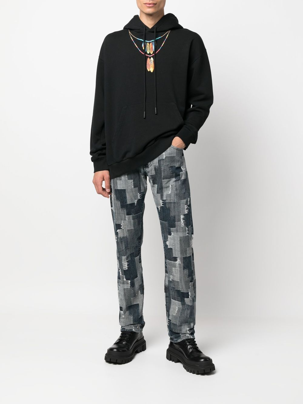 [Marcelo Burlon County of Milan] Hoodie FW24 CMBB040C99FLE002