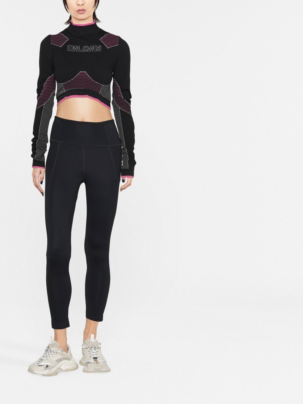 [BALMAIN PARIS] T-shirts Long Sleeve SS23 YF2AO233 JE17