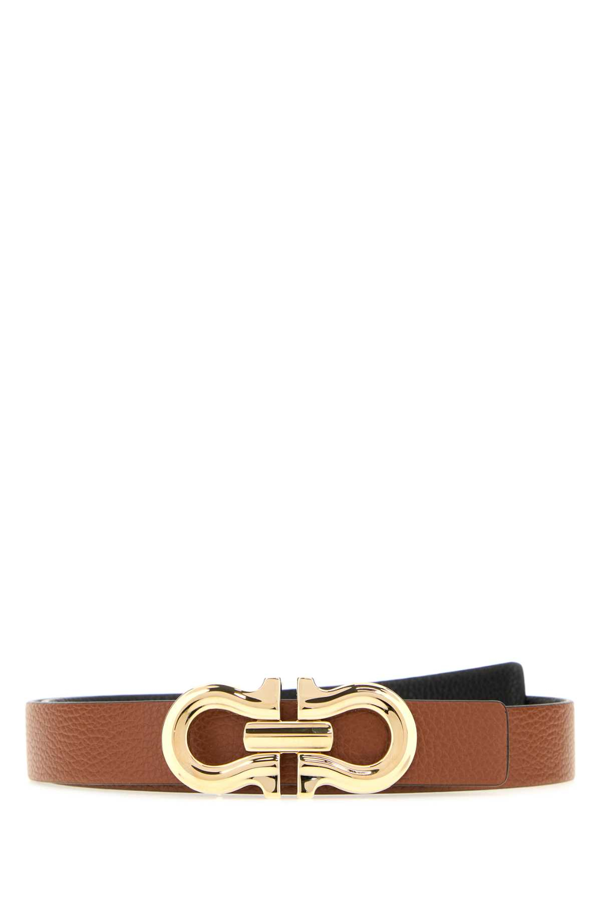 [Salvatore Ferragamo] Belt FW26 230329775597 NEWCOGNACNERO