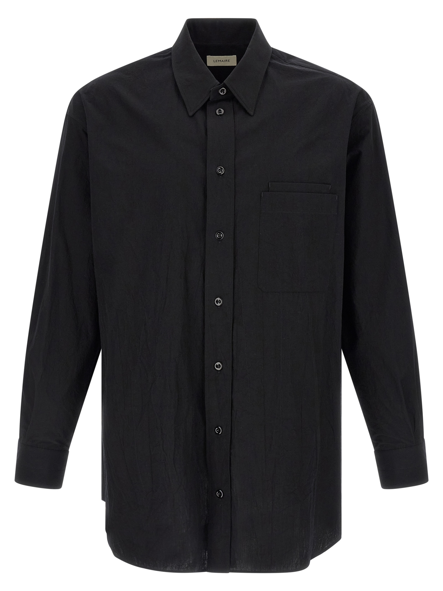 [LEMAIRE] Shirts Long Sleeve SS26 SH1247LF1399BK999