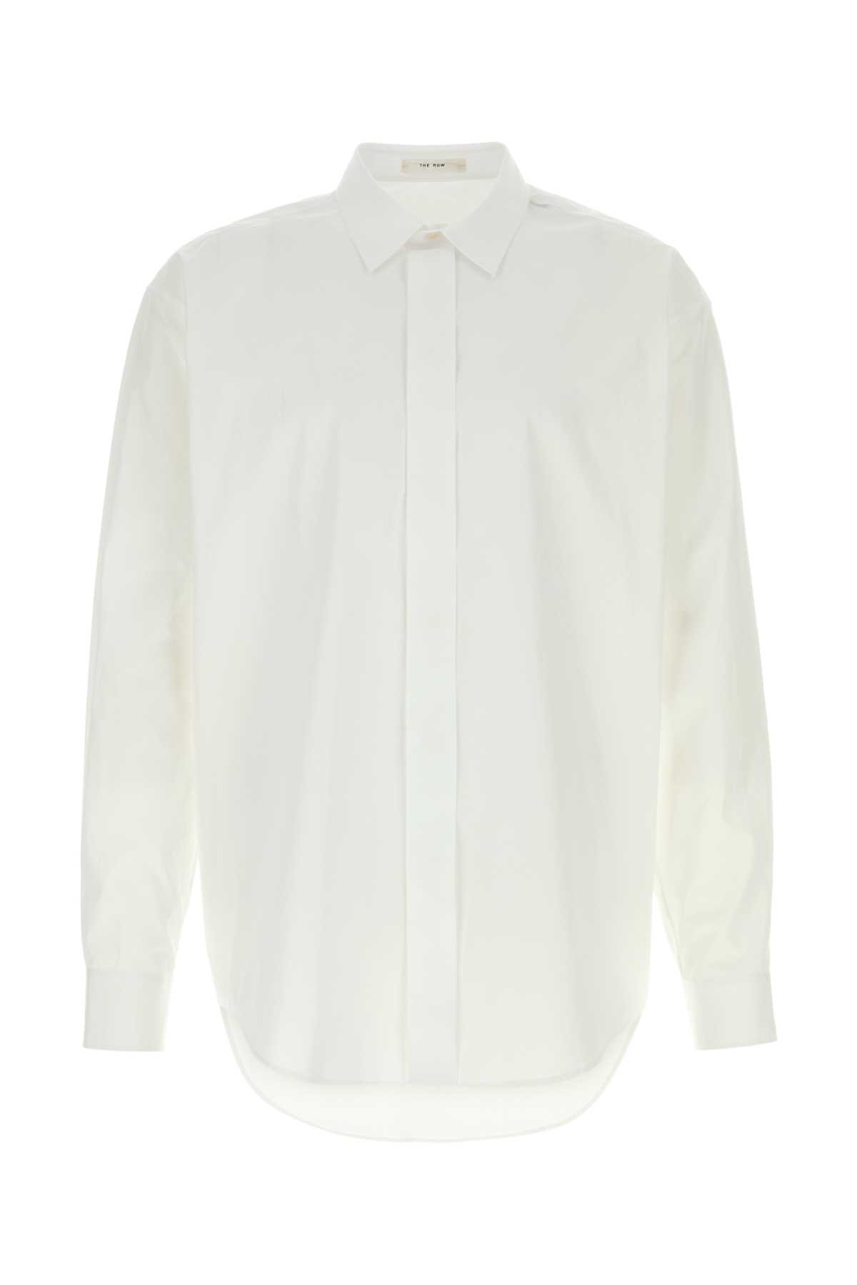 [THE ROW] Shirts Long Sleeve SS26 1322W4280 WHT
