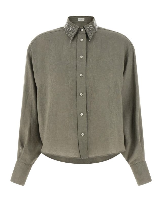 [Brunello Cucinelli] Shirts Long Sleeve SS26 MA698RH306C1063