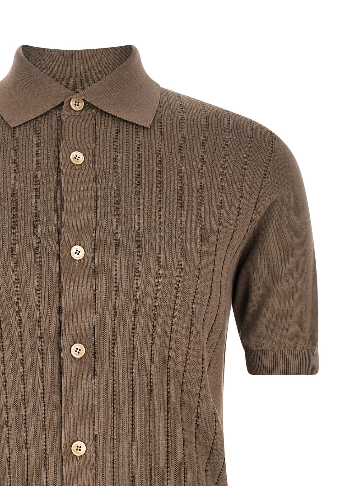 [Brunello Cucinelli] Shirts Short Sleeve SS26 M29204006C7942