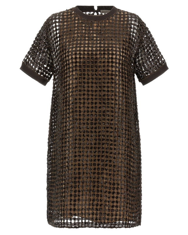 [Brunello Cucinelli] Short sleeve dress SS26 MCBR11A90C8589