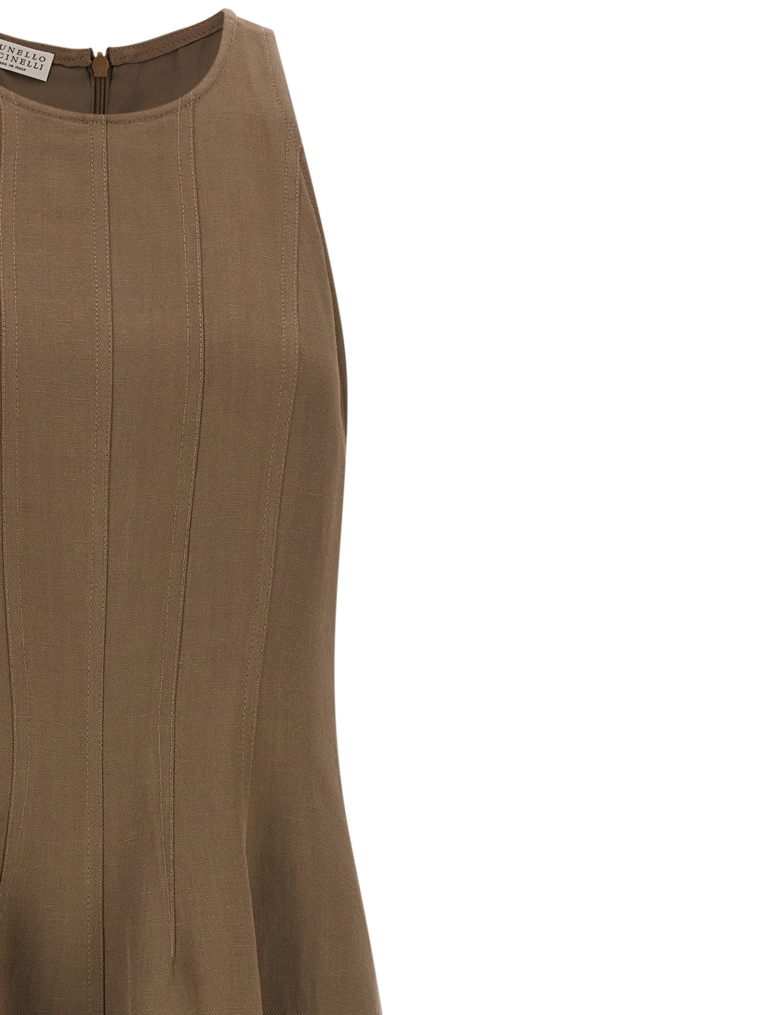 [Brunello Cucinelli] Sleeveless dress SS26 MH126A5171C2925