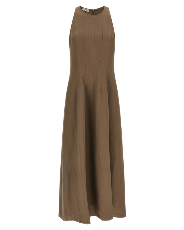 [Brunello Cucinelli] Sleeveless dress SS26 MH126A5171C2925