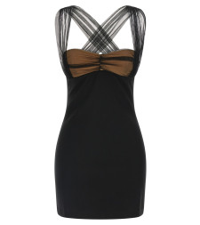 [Nensi Dojaka] Sleeveless dress SS26 NDDR2991002100BLACK