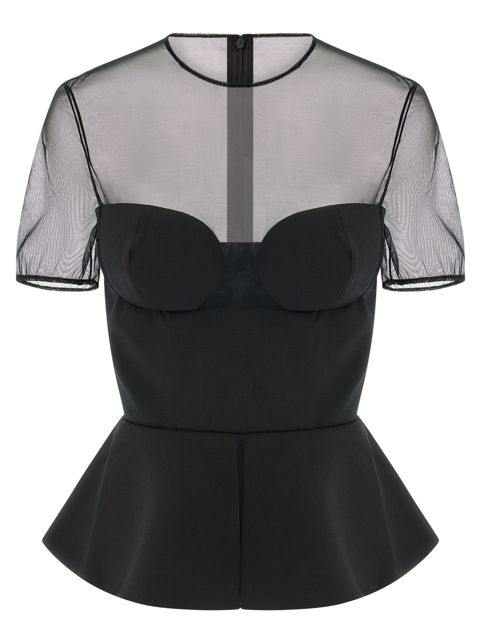 [Nensi Dojaka] Blouse SS26 NDTOP1107500100BLACK