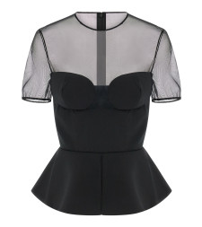 [Nensi Dojaka] Blouse SS26 NDTOP1107500100BLACK