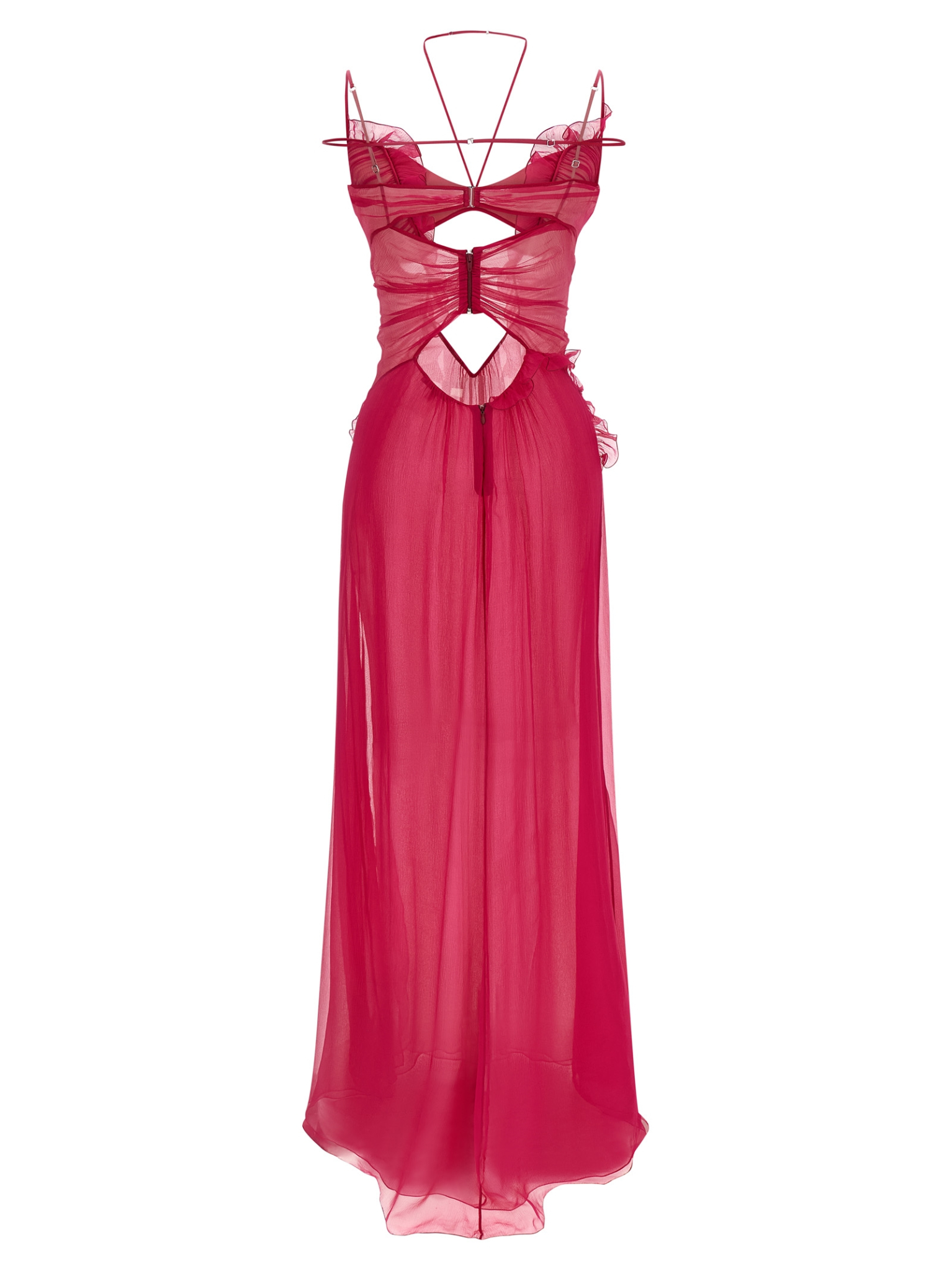 [Nensi Dojaka] Sleeveless dress SS26 NDDR3083000400RASPBERRY
