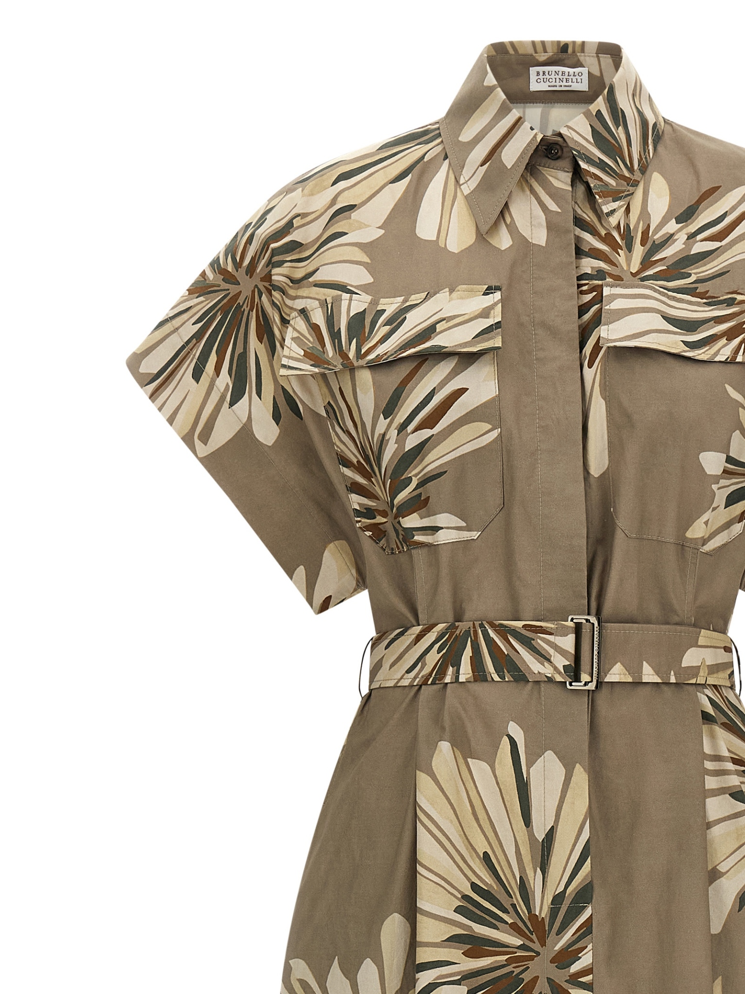 [Brunello Cucinelli] Short sleeve dress SS26 MQ197A5475C009