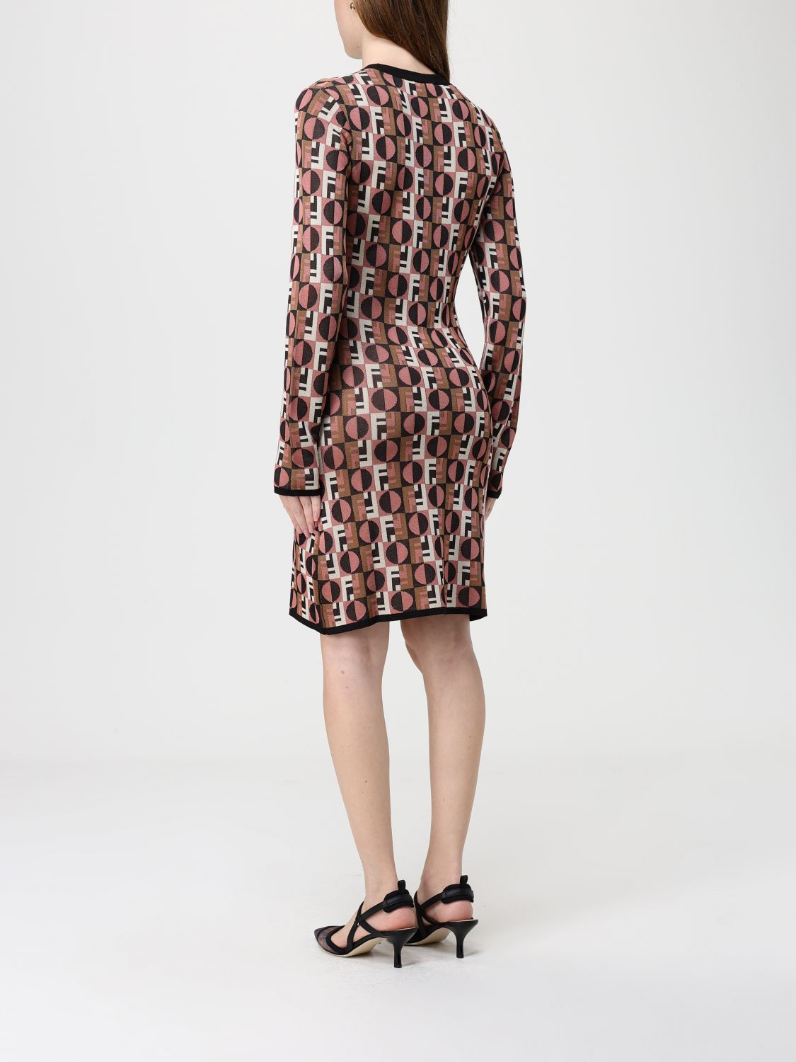 [Fendi] Long sleeve dress FW25 FZDD92AYLV F1T6N