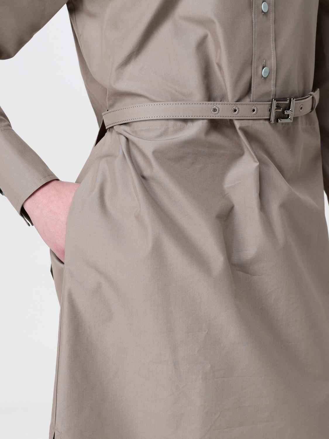 [Fendi] Long sleeve dress FW25 FDD311AQ3K F1SA0