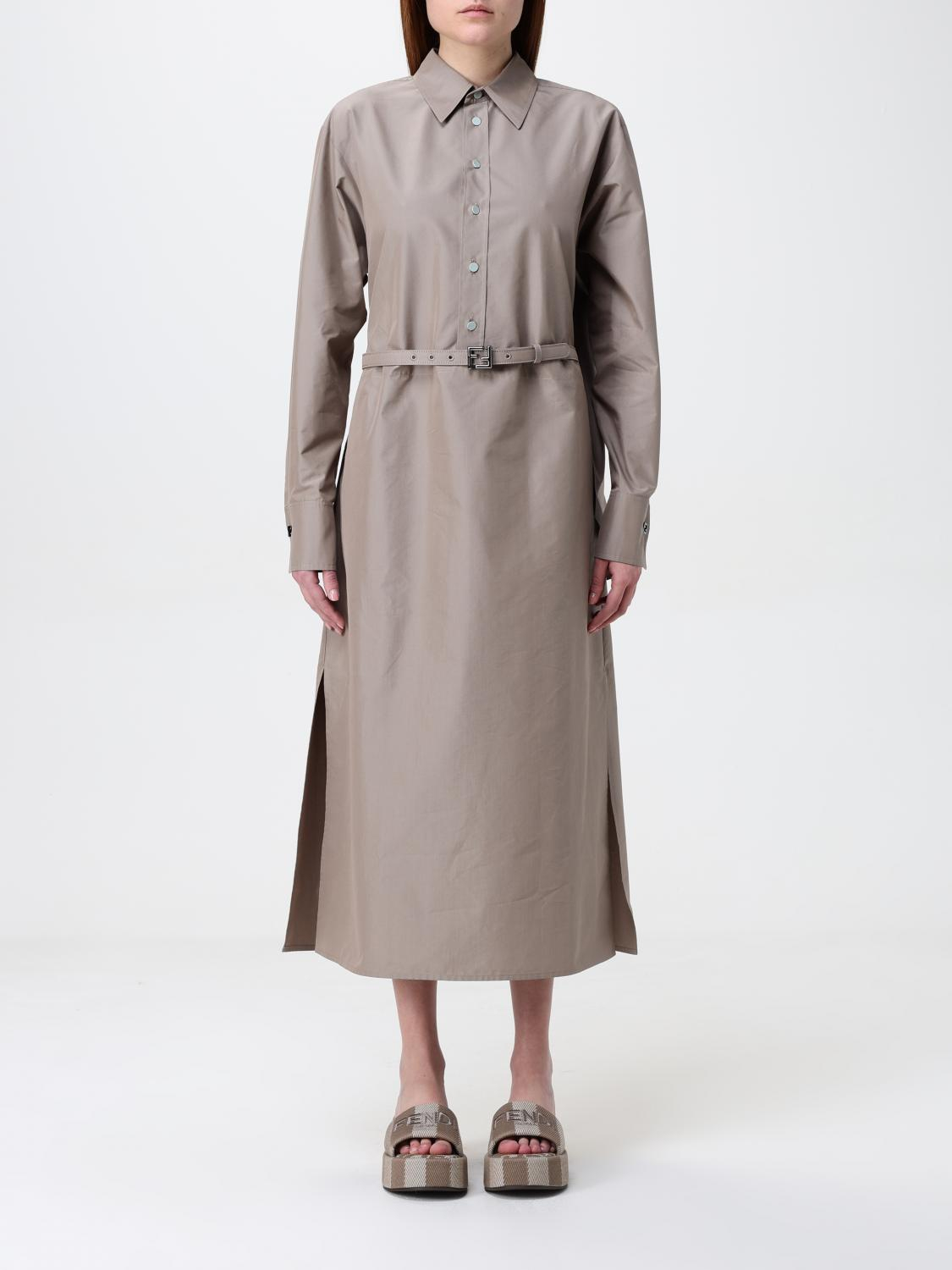 [Fendi] Long sleeve dress FW25 FDD311AQ3K F1SA0