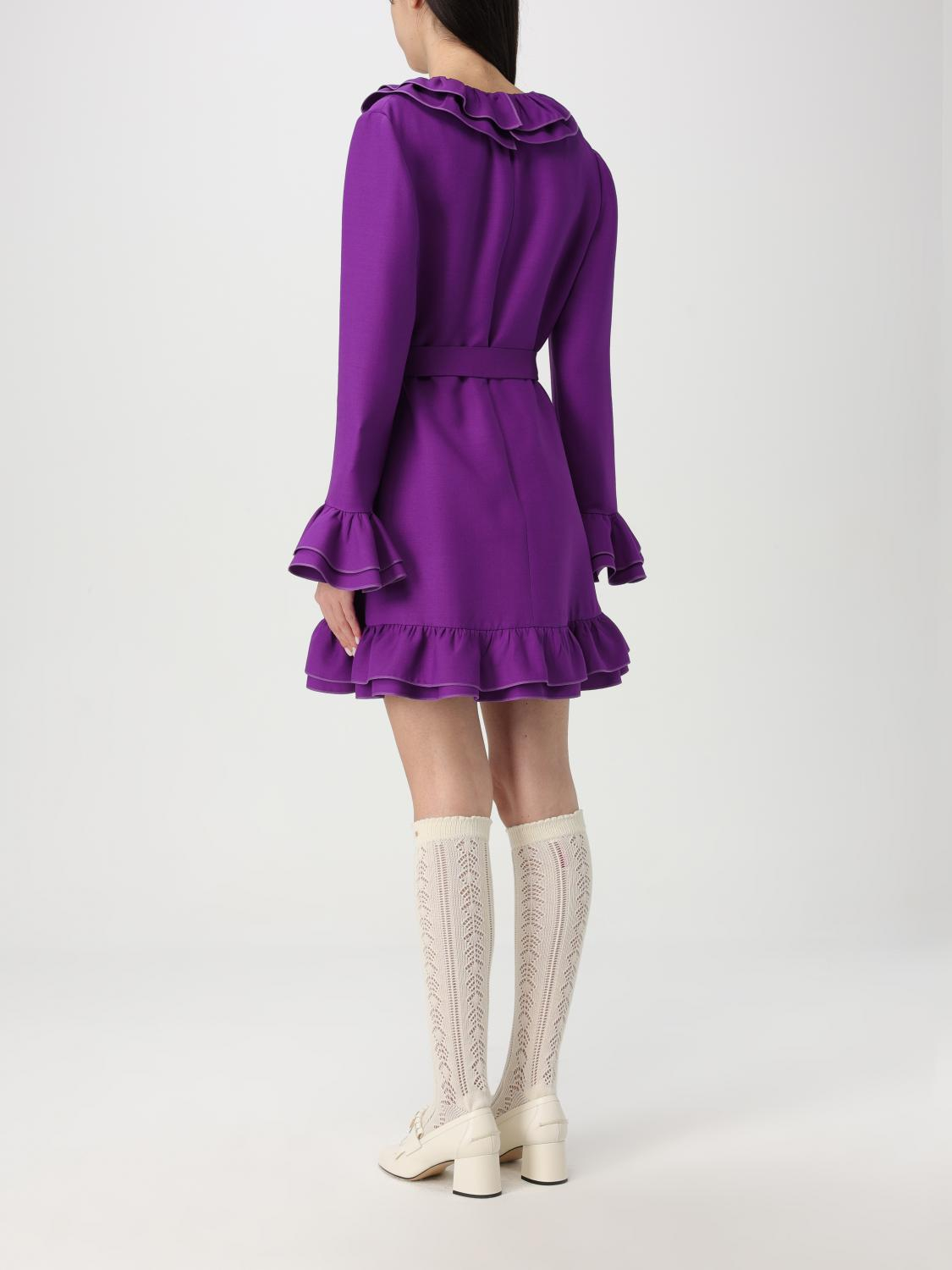 [Valentino] Long sleeve dress SS25 6B3VAES61CF R1B